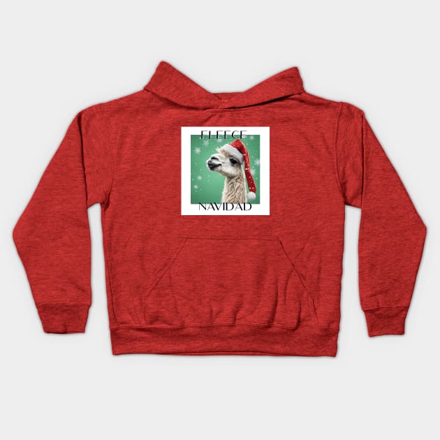 Fleece Navidad! Kids Hoodie by PixelTim